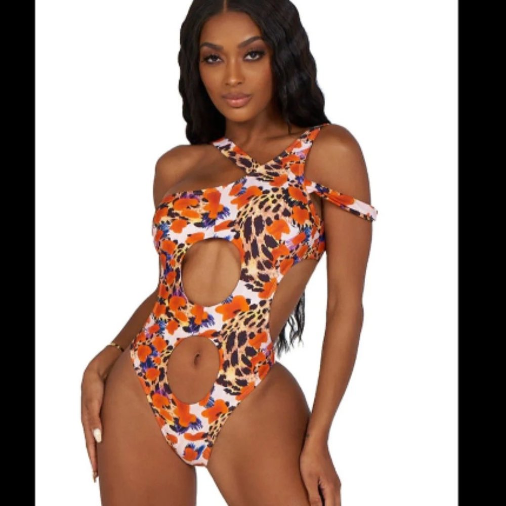 Swimsuit Sexy Women One Piece Size Medium